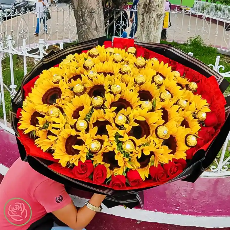 💖✨ Destellos de Amor: Un Arreglo Floral que Cautiva el Corazón ✨💖